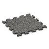Gumijaste plošče za rob bazena von WARCO im Farbdesign Temnosivi granit mit den Abmessungen 46 x 46 x 1,8 cm. Produktfoto von Artikel 6760 in der Aufsicht von schräg vorne.
