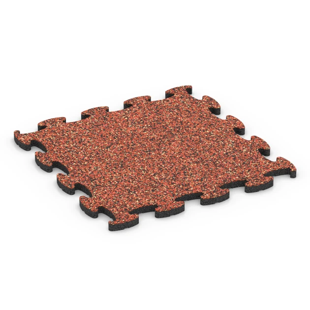 Fitnes talna obloga Max von WARCO im Farbdesign Etna mit den Abmessungen 46 x 46 x 1,8 cm. Produktfoto von Artikel 6863 in der Aufsicht von schräg vorne.