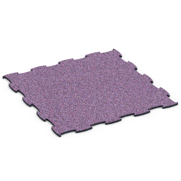Fitness Active talna obloga von WARCO im Farbdesign Levandula mit den Abmessungen 97,1 x 97,1 × 1,8 cm. Produktfoto von Artikel 6837 in der Aufsicht von schräg vorne.