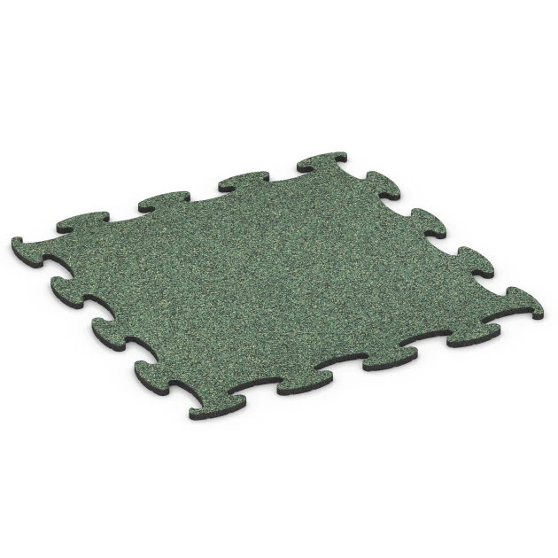 Fitnes talna obloga Max von WARCO im Farbdesign Angleška trata mit den Abmessungen 98 x 98 × 1,8 cm. Produktfoto von Artikel 6870 in der Aufsicht von schräg vorne.