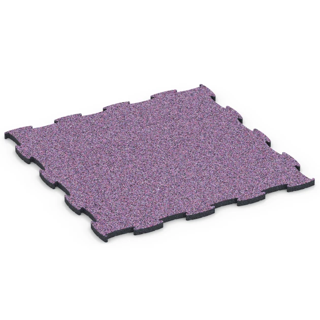 Fitness Active talna obloga von WARCO im Farbdesign Levandula mit den Abmessungen 97,1 x 97,1 x 2,8 cm. Produktfoto von Artikel 6855 in der Aufsicht von schräg vorne.