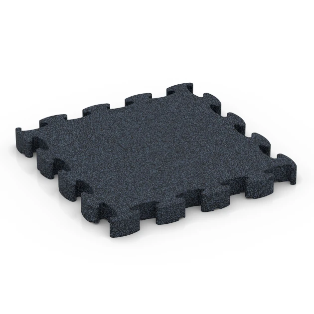 Fitness Premium športna podlaga von WARCO im Farbdesign Antracit mit den Abmessungen 28,9 x 28,9 x 2,8 cm. Produktfoto von Artikel 6959 in der Aufsicht von schräg vorne.