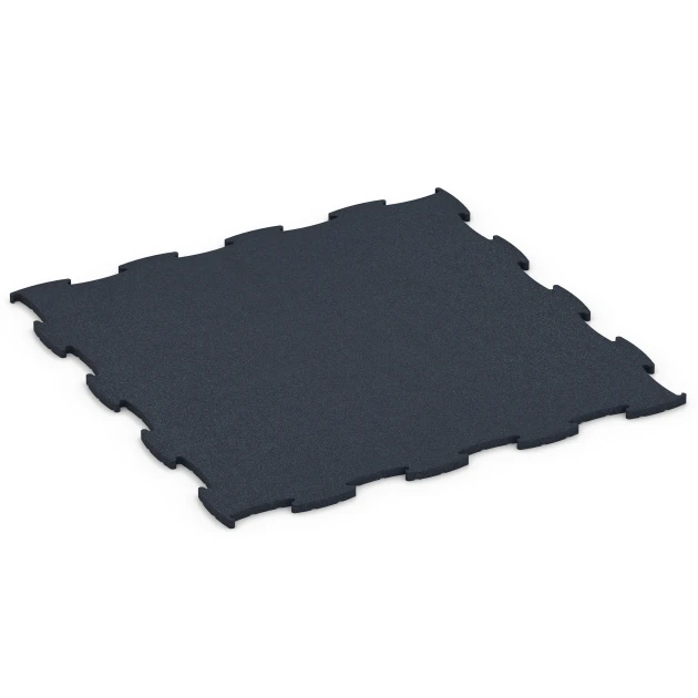 Fitness Premium studijska podlaga Plus von WARCO im Farbdesign Antracit mit den Abmessungen 99 x 99 x 1,8 cm. Produktfoto von Artikel 6968 in der Aufsicht von schräg vorne.