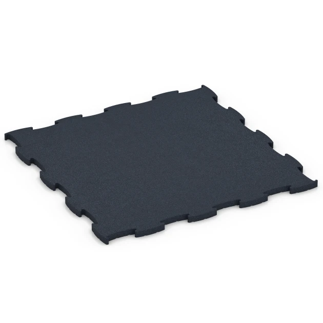 Fitness Premium studijska podlaga Plus von WARCO im Farbdesign Antracit mit den Abmessungen 99 x 99 x 2,8 cm. Produktfoto von Artikel 6969 in der Aufsicht von schräg vorne.