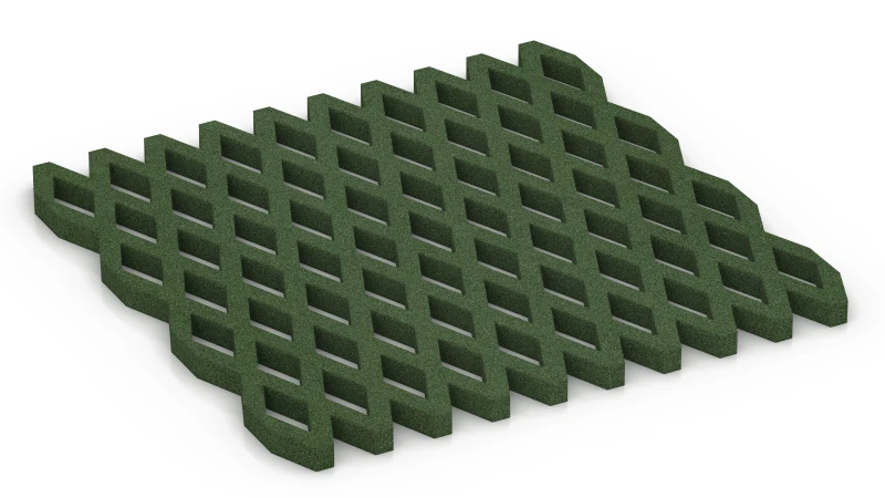 Travnato zelena