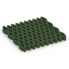 Varnostna travna rešetka von WARCO im Farbdesign Travnato zelena mit den Abmessungen 100 × 100 × 8 cm. Produktfoto von Artikel 7014 in der Aufsicht von schräg vorne.