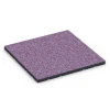 Gumijasta podloga za zunanji fitnes von WARCO im Farbdesign Lavanda mit den Abmessungen 60 x 60 x 3 cm | 0,36 m². Produktfoto von Artikel 7137 in der Aufsicht von schräg vorne.