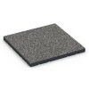 Gumijasta podloga za zunanji fitnes von WARCO im Farbdesign Temnosivi granit mit den Abmessungen 60 x 60 x 4 cm | 0,36 m². Produktfoto von Artikel 7141 in der Aufsicht von schräg vorne.