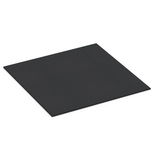 Fitness Performance Basic gumijasta talna obloga za fitnes von WARCO im Farbdesign Antracit mit den Abmessungen 100 x 100 x 1,5 cm | 1,00 m². Produktfoto von Artikel 7073 in der Aufsicht von schräg vorne.