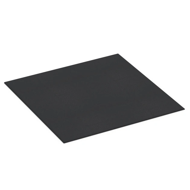 Fitness Performance Basic gumijasta talna obloga za fitnes von WARCO im Farbdesign Antracit mit den Abmessungen 100 x 100 x 1 cm | 1,00 m². Produktfoto von Artikel 7075 in der Aufsicht von schräg vorne.