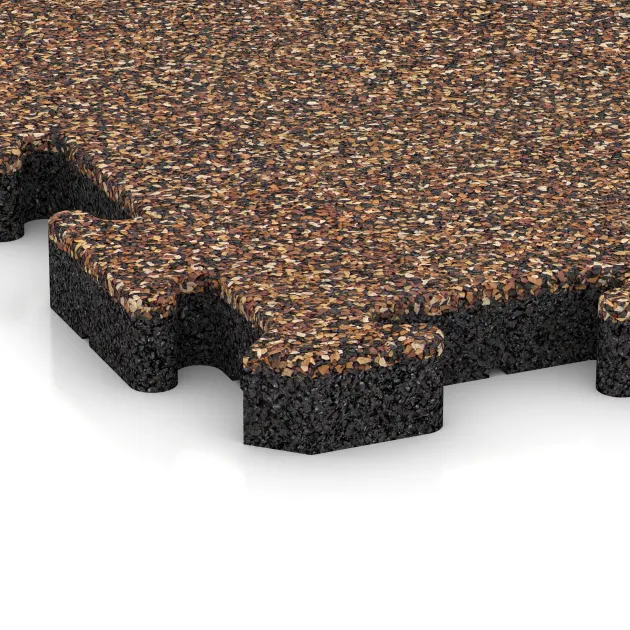 Detailaufnahme der Randausprägung von WARCO-Produkt 5904, Eventna zunanja plošča, Format 500 x 500 x 40 mm, Farbe Losa in Koren.