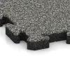 Detailaufnahme der Randausprägung von WARCO-Produkt 3407, Fitnes zaščitna podlaga HD, Format 1000 x 1000 x 40 mm, Farbe Siv granit.