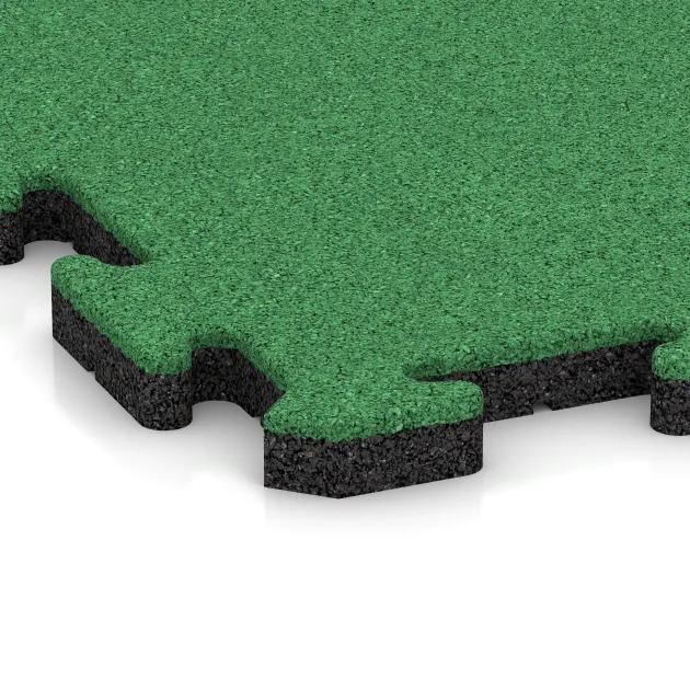 Detailaufnahme der Randausprägung von WARCO-Produkt 5298, Ploščica rob bazena, Format 500 x 500 x 30 mm, Farbe Pomladno zelena.