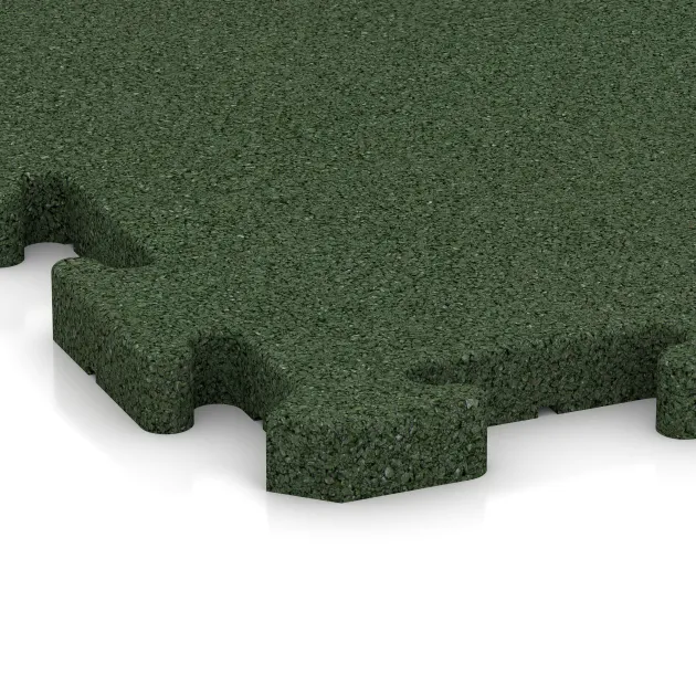 Detailaufnahme der Randausprägung von WARCO-Produkt 2793, Gehwegplatte, Format 500 x 500 x 30 mm, Farbe Travna zelena.