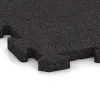 Detailaufnahme der Randausprägung von WARCO-Produkt 3330, Fitnes zaščitna podlaga HD, Format 1000 x 1000 x 30 mm, Farbe Antracit.