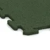 Detailaufnahme der Randausprägung von WARCO-Produkt 3961, Športna talna obloga za pse HD, Format 1000 x 1000 x 18 mm, Farbe Travna zelena.