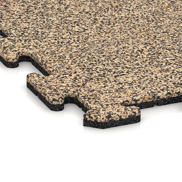 Detailaufnahme der Randausprägung von WARCO-Produkt 4800, Kotna plošča HD, Format 485 x 485 x 18 mm, Farbe Travertin.