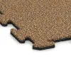 Detailaufnahme der Randausprägung von WARCO-Produkt 4790, Kotna plošča HD, Format 485 x 485 x 18 mm, Farbe Maroko.