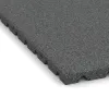 Detailaufnahme der Randausprägung von WARCO-Produkt 0753, Trittschutzmatte Pferdebox, Format 1000 x 1000 x 30 mm, Farbe Lupkovosiva.