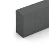 Detailaufnahme der Randausprägung von WARCO-Produkt 2601, Gummi-Bordstein (Blockstufe), Format 1000 x 300 x 150 mm, Farbe Lupkovosiva.