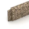 Detailaufnahme der Randausprägung von WARCO-Produkt 2249, Podnožna letev, Format 750 x 20 x 80 mm, Farbe Travertin.