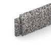 Detailaufnahme der Randausprägung von WARCO-Produkt 4611, Podnožna letev, Format 750 x 20 x 80 mm, Farbe Sivi melange.