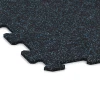 Detailaufnahme der Randausprägung von WARCO-Produkt 1054, Fitnes talna obloga Kompakt, Format 970 x 970 x 8 mm | 0,94 m, Farbe Rahlo Modro Posuto.