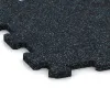 Detailaufnahme der Randausprägung von WARCO-Produkt 0993, Fitnes Podlaga Kompakt, Format 485 x 485 x 16 mm | 0,235 m², Farbe Rahlo Modro Posuto.