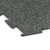 Detailaufnahme der Randausprägung von WARCO-Produkt 6459, Fitnes talna obloga Kompakt, Format 50 × 50 × 0,8 cm, Farbe Lekko zeleni posipani.