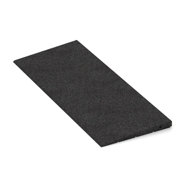 Detailaufnahme der Randausprägung von WARCO-Produkt 2348, Pragovna rampa 75, Format 75 x 30 cm | 8 < 30 mm, Farbe Antracit.