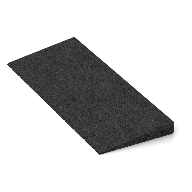 Detailaufnahme der Randausprägung von WARCO-Produkt 2508, Pragovna rampa 75, Format 75 x 30 cm | 8 < 50 mm, Farbe Antracit.