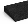 Detailaufnahme der Randausprägung von WARCO-Produkt 6600, Klančina za prag vrat, Format 100 × 25 cm | 1 < 7 cm, Farbe Antracit.