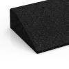 Detailaufnahme der Randausprägung von WARCO-Produkt 6603, Klančina za prag vrat, Format 100 × 25 cm | 1 < 10 cm, Farbe Antracit.