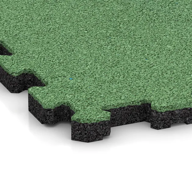 Detailaufnahme der Randausprägung von WARCO-Produkt 4417, Ploščica rob bazena brez fug, Format 306 x 306 x 20 mm, Farbe Bledo zelena.