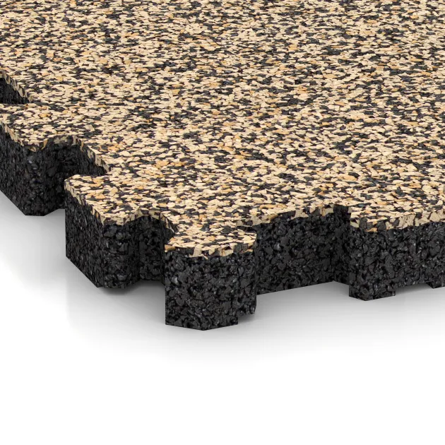 Detailaufnahme der Randausprägung von WARCO-Produkt 6108, Ploščica rob bazena brez fug, Format 306 x 306 x 30 mm, Farbe Travertin.
