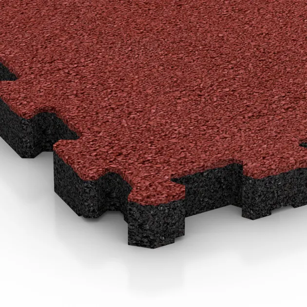 Detailaufnahme der Randausprägung von WARCO-Produkt 5236, Ploščica rob bazena brez fug, Format 306 x 306 x 30 mm, Farbe Koralen rdeča.