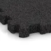 Detailaufnahme der Randausprägung von WARCO-Produkt 4282, Športna površina brez fug, Format 306 x 306 x 30 mm, Farbe Antracit.
