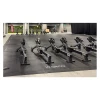 Detailaufnahme der Randausprägung von WARCO-Produkt 6191, Najemna podlaga Fitness Performance Elite, Format 15 × 20 m | 300 m², Farbe Antracit.