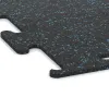 Detailaufnahme der Randausprägung von WARCO-Produkt 3754, Fitnes podlaga Fitness Performance Elite, Format 1000 x 1000 x 10 mm, Farbe Rahlo Modro Posuto.