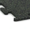 Detailaufnahme der Randausprägung von WARCO-Produkt 6979, Fitness Performance Elite talna obloga za vadbo, Format 100 x 100 x 2 cm | 1,00 m², Farbe Lekko zeleni posipani.