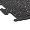 Detailaufnahme der Randausprägung von WARCO-Produkt 3779, Fitnes podlaga Fitness Performance Elite, Format 500 x 500 x 10 mm, Farbe Rahlo sivo posuto.