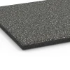 Detailaufnahme der Randausprägung von WARCO-Produkt 6413, Gumijasta varnostna plošča – 90 cm, Format 50 x 50 x 3 cm | 0,25 m², Farbe Temnosivi granit.