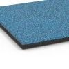 Detailaufnahme der Randausprägung von WARCO-Produkt 6420, Gumijasta varnostna plošča – 90 cm, Format 50 x 50 x 3 cm | 0,25 m², Farbe Atlantik.