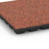 Detailaufnahme der Randausprägung von WARCO-Produkt 6435, Gumijasta varnostna plošča – 160 cm, Format 50 x 50 x 4,8 cm, Farbe Etna.
