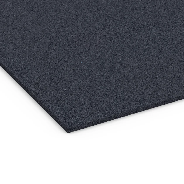 Detailaufnahme der Randausprägung von WARCO-Produkt 6175, Fitness Performance Elite Talna obloga za vadbo, Format 100 × 100 × 1,5 cm, Farbe Antracit.