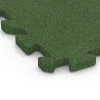 Detailaufnahme der Randausprägung von WARCO-Produkt 6990, Gumijaste plošče za fitnes, Format 50 x 50 x 3 cm | 0,25 m², Farbe Travnato zelena.