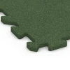 Detailaufnahme der Randausprägung von WARCO-Produkt 6985, Gumijaste plošče za fitnes, Format 50 x 50 x 2 cm | 0,25 m², Farbe Travnato zelena.