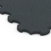 Detailaufnahme der Randausprägung von WARCO-Produkt 6323, Zaščitna podloga za fitnes naprave, Format 102,5 x 102,5 x 2,5 cm | 1,05 m², Farbe Antracit.