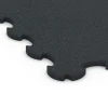 Detailaufnahme der Randausprägung von WARCO-Produkt 7085, Gumijasta podloga za pse, Format 102,5 x 102,5 x 2,2 cm | 1,05 m², Farbe Antracit.