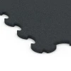 Detailaufnahme der Randausprägung von WARCO-Produkt 6377, Fitnes zaščitna podlaga, Format 102,5 x 102,5 x 2 cm | 1,05 m², Farbe Antracit.